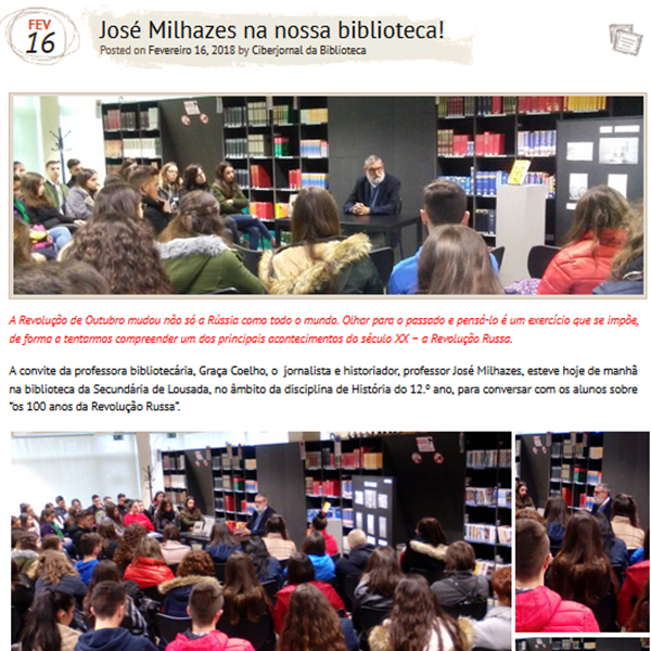 18 02 18 icon jose milhazes na biblioteca esl