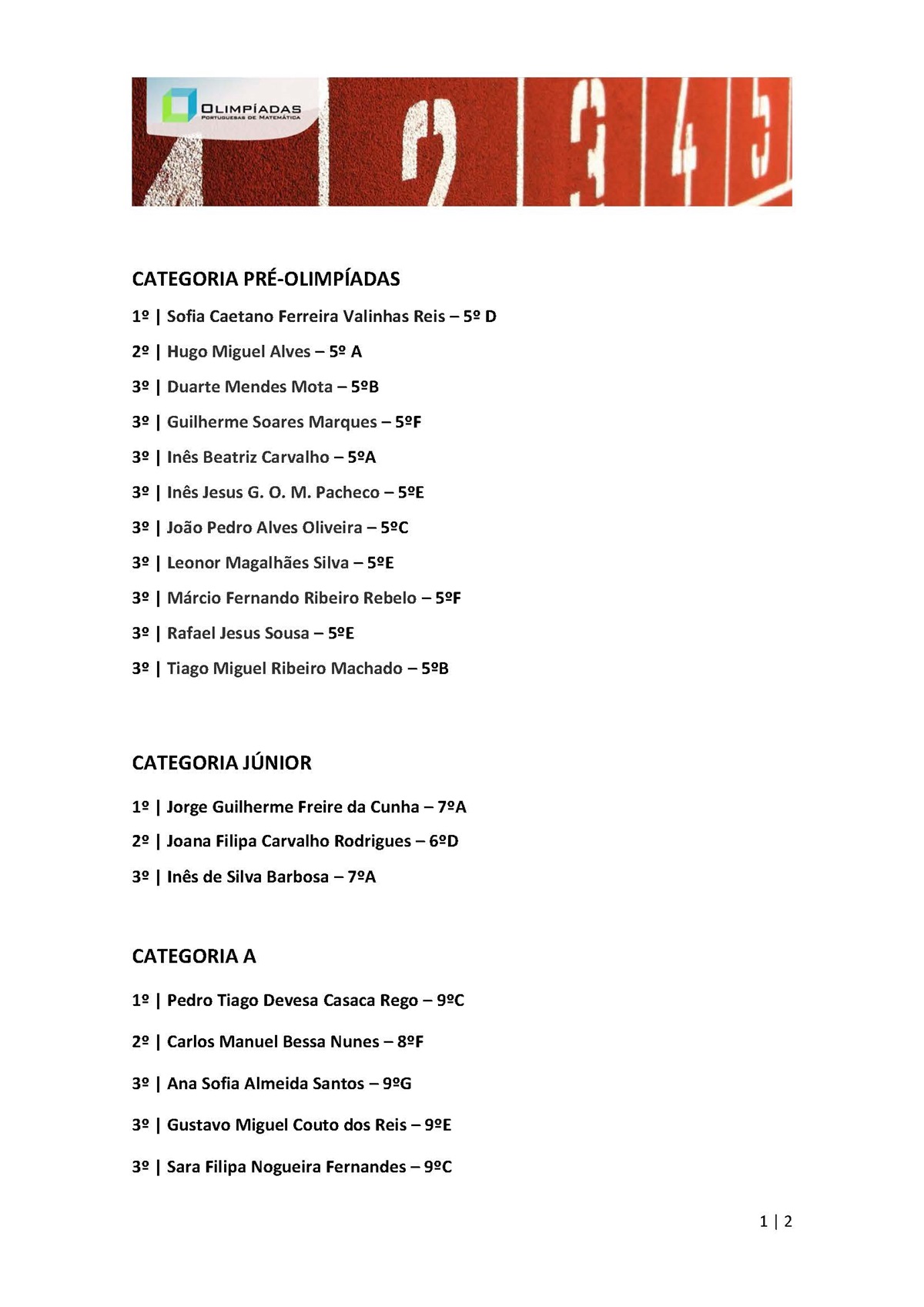 18 12 11 icon divulgacao resultados opm 1a eliminatoria Page 1