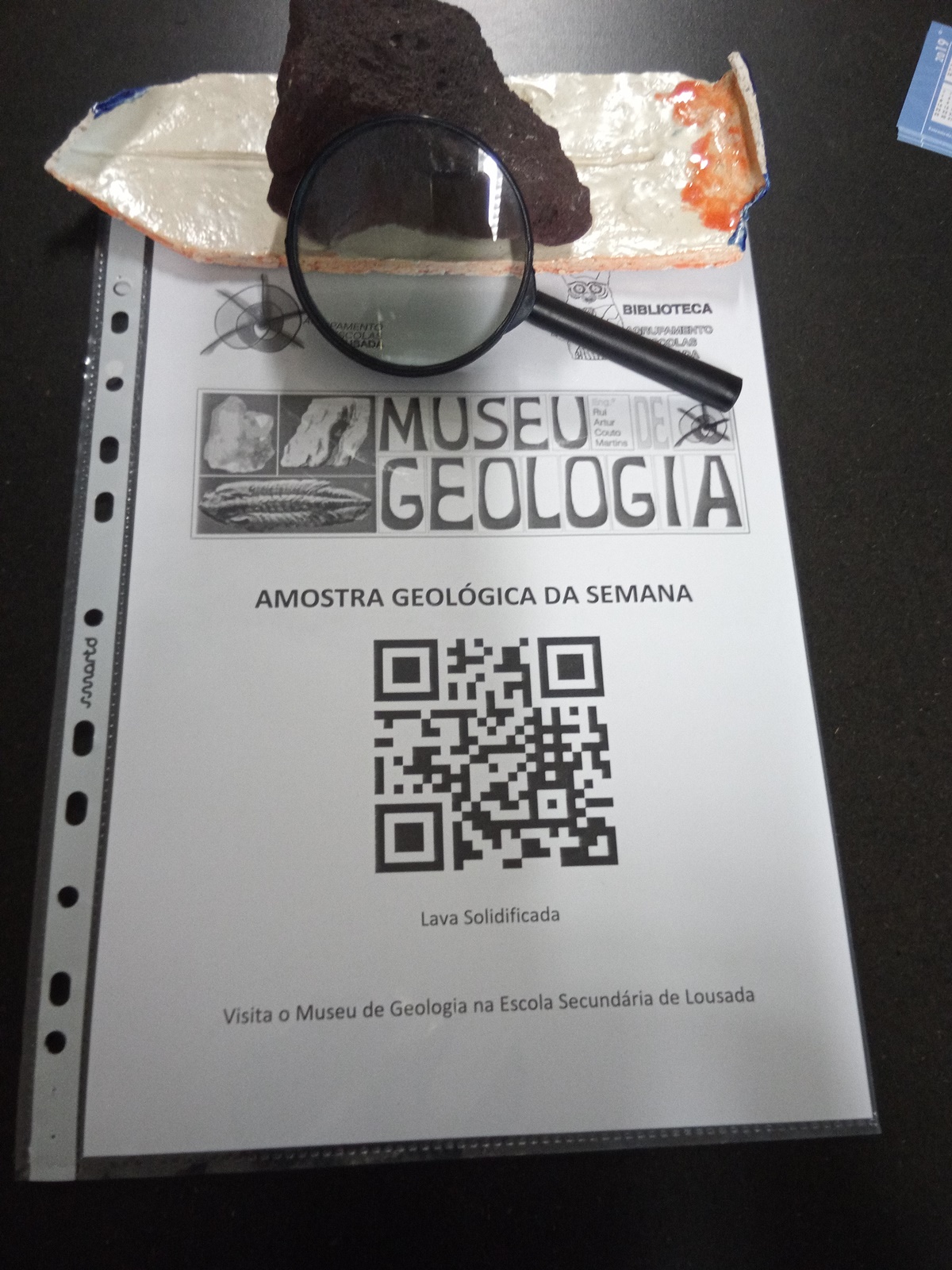 19 02 15 cartaz amostra semana 8 escoria vulcanica