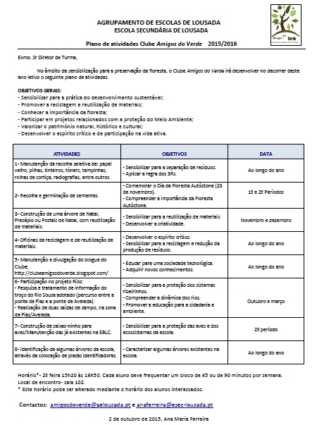 15 10 29 icon maxi divulgacao plano atividades clube amigos verde